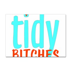 Tidy Bitcheslarge1 Fw A4 Sticker 10 Pack by tidybitches