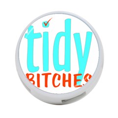 Tidy Bitcheslarge1 Fw 4-port Usb Hub (two Sides) by tidybitches