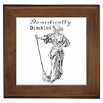 Domestically Disabled Framed Ceramic Tile Front