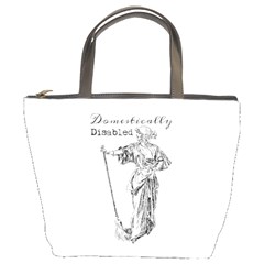 Domestically Disabled Bucket Handbag by StuffOrSomething