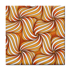 Sunny Organic Pinwheel Ceramic Tile by Zandiepants