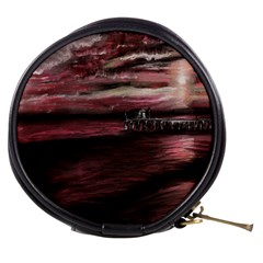 Pier At Midnight Mini Makeup Case by TonyaButcher