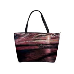 Pier At Midnight Large Shoulder Bag by TonyaButcher