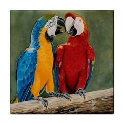 Feathered Friends Ceramic Tile by TonyaButcher