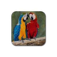 Feathered Friends Drink Coaster (square) by TonyaButcher