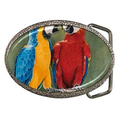 Feathered Friends Belt Buckle (oval) by TonyaButcher