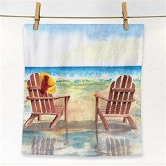 Time To Relax Face Towel by TonyaButcher