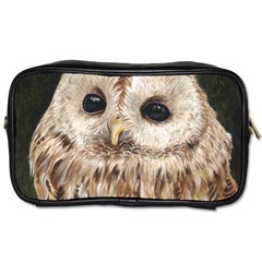 Tawny Owl Travel Toiletry Bag (one Side) by TonyaButcher