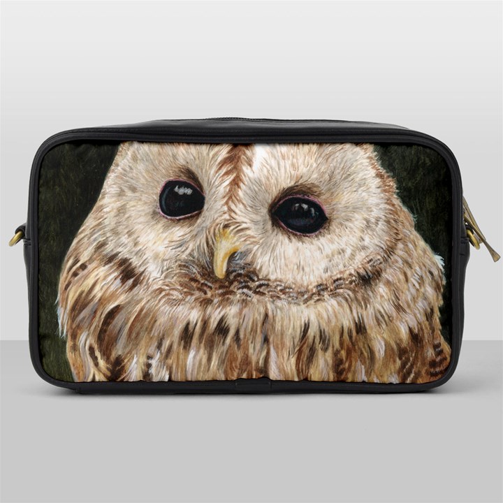 Tawny Owl Travel Toiletry Bag (One Side)