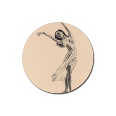 Graceful Dancer Drink Coasters 4 Pack (round) by TonyaButcher