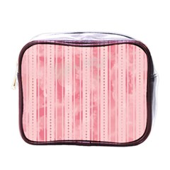 Pink Grunge Mini Travel Toiletry Bag (one Side) by StuffOrSomething