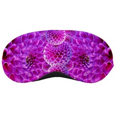 Purple Dahlias Sleeping Mask by FunWithFibro