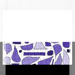 Silly Purples Jigsaw Puzzle (rectangle) by FunWithFibro