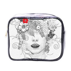 Flower Child Mini Travel Toiletry Bag (one Side) by StuffOrSomething