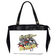 Lets Race Go Karts Oversize Office Handbag (two Sides) by MegaSportsFan