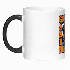 Shut Up And Play Hockey Morph Mug by MegaSportsFan