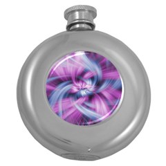 Mixed Pain Signals Hip Flask (round) by FunWithFibro