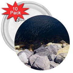 Atlantic Ocean 3  Button (10 Pack) by DmitrysTravels