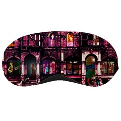 Physical Graffitied Sleeping Mask by SaraThePixelPixie