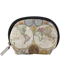 1794 World Map Mini Zipper Pouch by StuffOrSomething