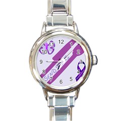 Send Spoons Round Italian Charm Watch by FunWithFibro