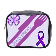 Send Spoons Mini Travel Toiletry Bag (two Sides) by FunWithFibro