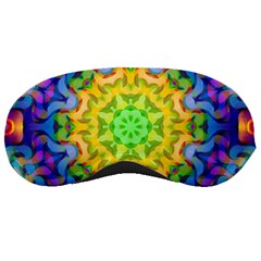 Psychedelic Abstract Sleeping Mask by Colorfulplayground