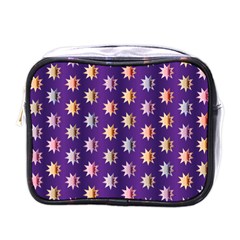 Flare Polka Dots Mini Travel Toiletry Bag (one Side) by Colorfulplayground