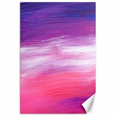 Abstract In Pink & Purple Canvas 20  X 30  (unframed) by StuffOrSomething