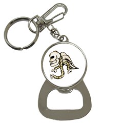 Angel Skull Bottle Opener Key Chain by dflcprints