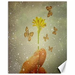 Butterflies Charmer Canvas 11  X 14  (unframed) by dflcprints