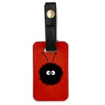 Red Cute Dazzled Bug Luggage Tag (One Side) Front