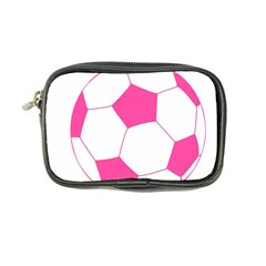 Soccer Ball Pink Coin Purse by Designsbyalex