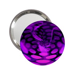 Abstract In Purple Handbag Mirror (2 25 ) by FunWithFibro