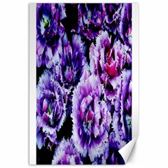 Purple Wildflowers Of Hope Canvas 20  X 30  (unframed) by FunWithFibro