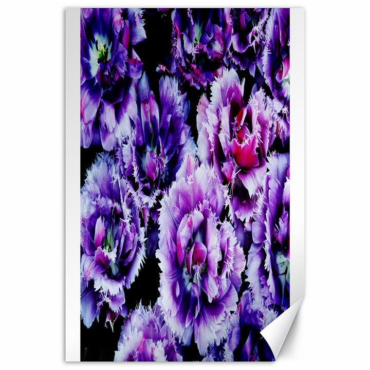 Purple Wildflowers Of Hope Canvas 20  x 30  (Unframed)