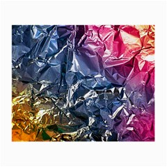 Texture   Rainbow Foil By Dori Stock Glasses Cloth (small) by TheWowFactor