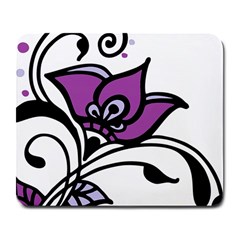 Awareness Flower Large Mouse Pad (rectangle) by FunWithFibro