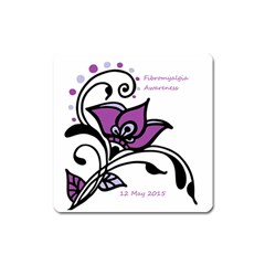 2015 Awareness Day Magnet (square) by FunWithFibro