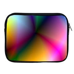 Prism Rainbow Apple Ipad Zippered Sleeve by StuffOrSomething