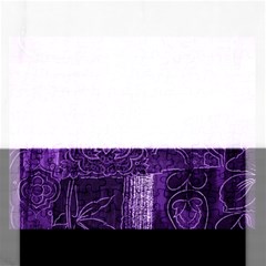 Pretty Purple Patchwork Jigsaw Puzzle (rectangle) by FunWithFibro