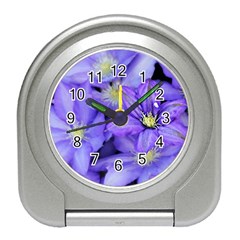 Purple Wildflowers For Fms Desk Alarm Clock by FunWithFibro