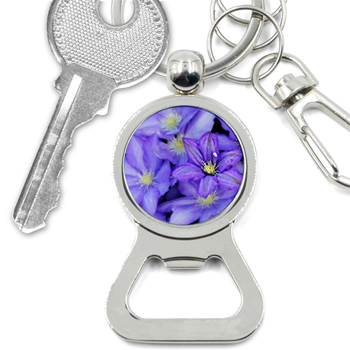 Purple Wildflowers For Fms Bottle Opener Key Chain