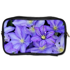 Purple Wildflowers For Fms Travel Toiletry Bag (two Sides) by FunWithFibro