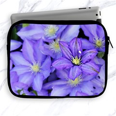 Purple Wildflowers For Fms Apple Ipad Zippered Sleeve by FunWithFibro