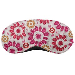 Feminine Flowers Pattern Sleeping Mask by dflcprints