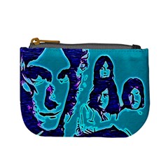 Led Zeppelin Digital Painting Coin Change Purse by SaraThePixelPixie