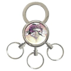 Tentacles Of Pain 3-ring Key Chain by FunWithFibro