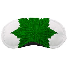 Decorative Ornament Isolated Plants Sleeping Mask by dflcprints