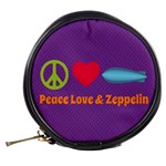 Peace Love & Zeppelin Mini Makeup Case Back